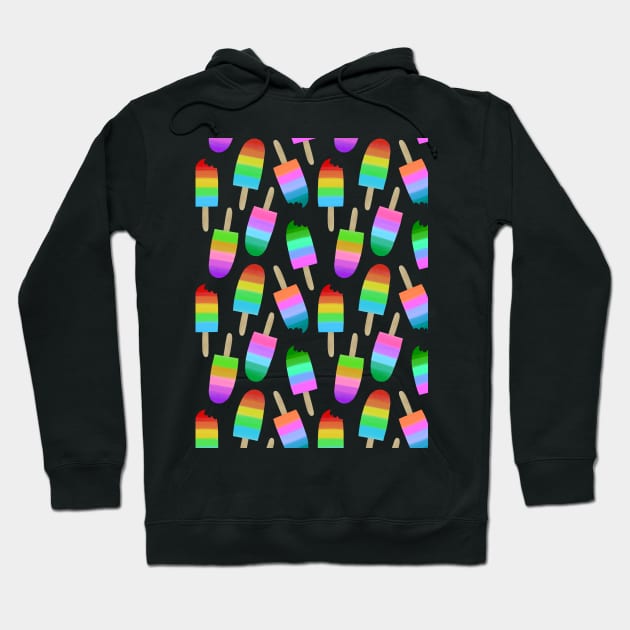 Colorful Popsicles Hoodie by Juliana Costa